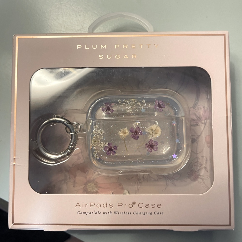 Plum pretty sugar AirPod pro case